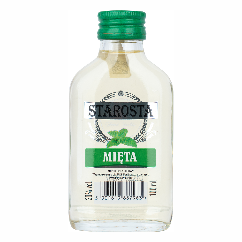 Wódka Starosta Mięta 30% 100 ml