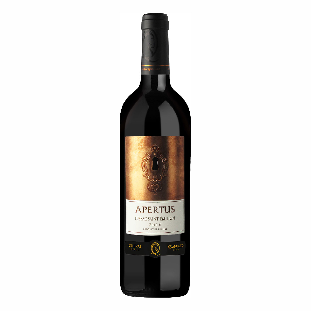 Wino Apertus Lussac Saint Emilion 2022 13,5% czerwone wytrawne 750 ml