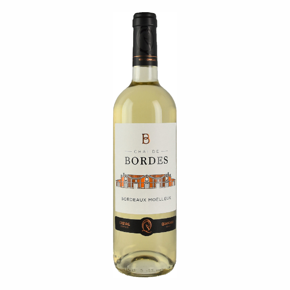 Wino Chai Des Bordes Blanc Moelleux 2022 11% białe słodkie 750 ml