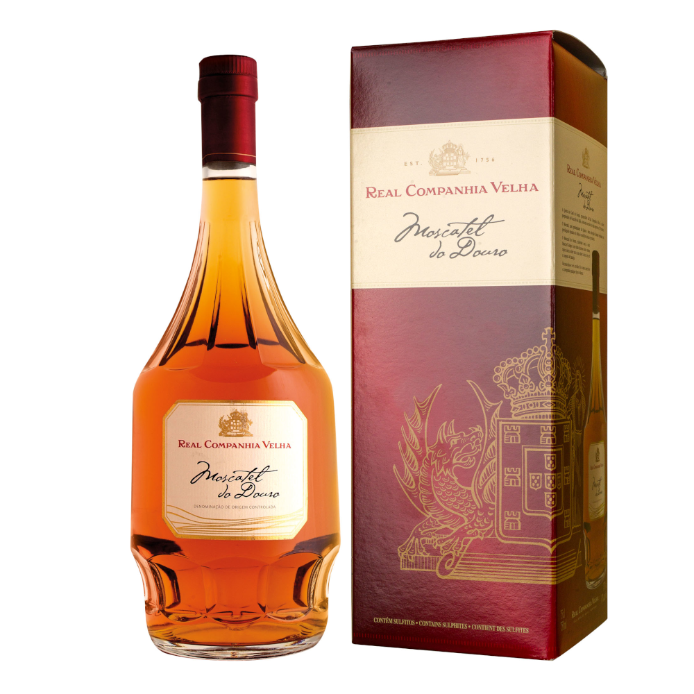 Wino Moscatel Do Douro 17% białe słodkie 750 ml kartonik