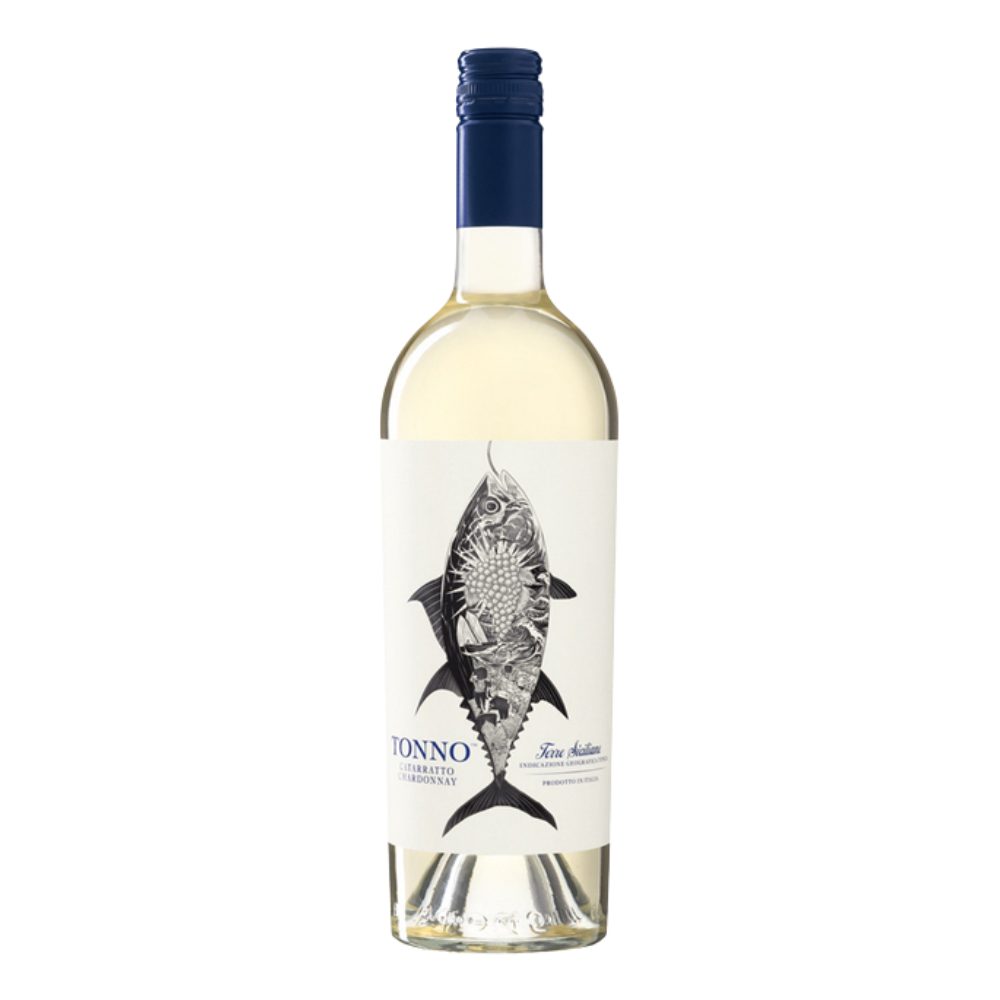 Wino Tonno Cataratto Chardonnay Organic 13% białe wytrawne 750 ml