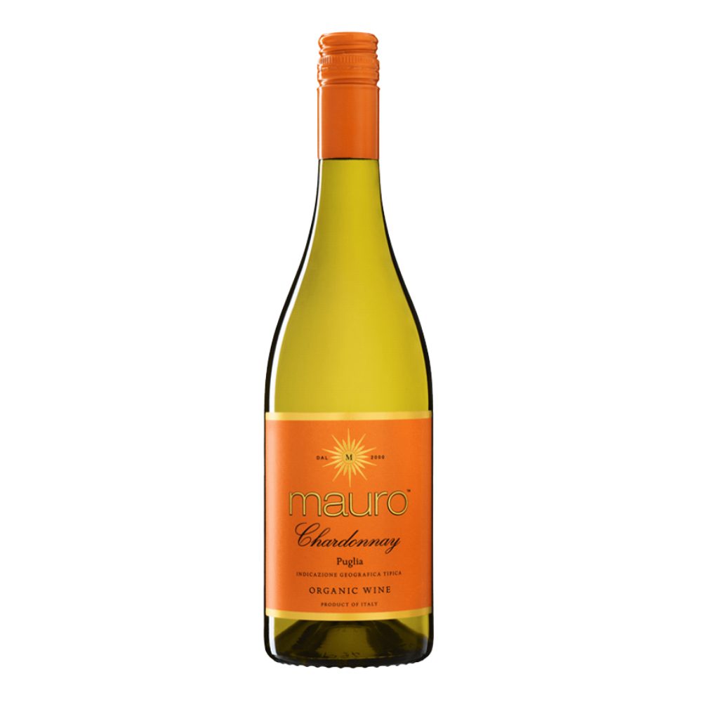 Wino Mauro Chardonnay 13,5 % białe wytrawne 750 ml