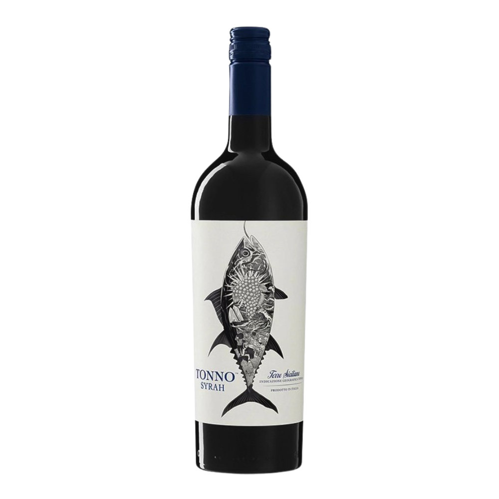Wino Tonno Syrah Organic 14% czerwone wytrawne 750 ml