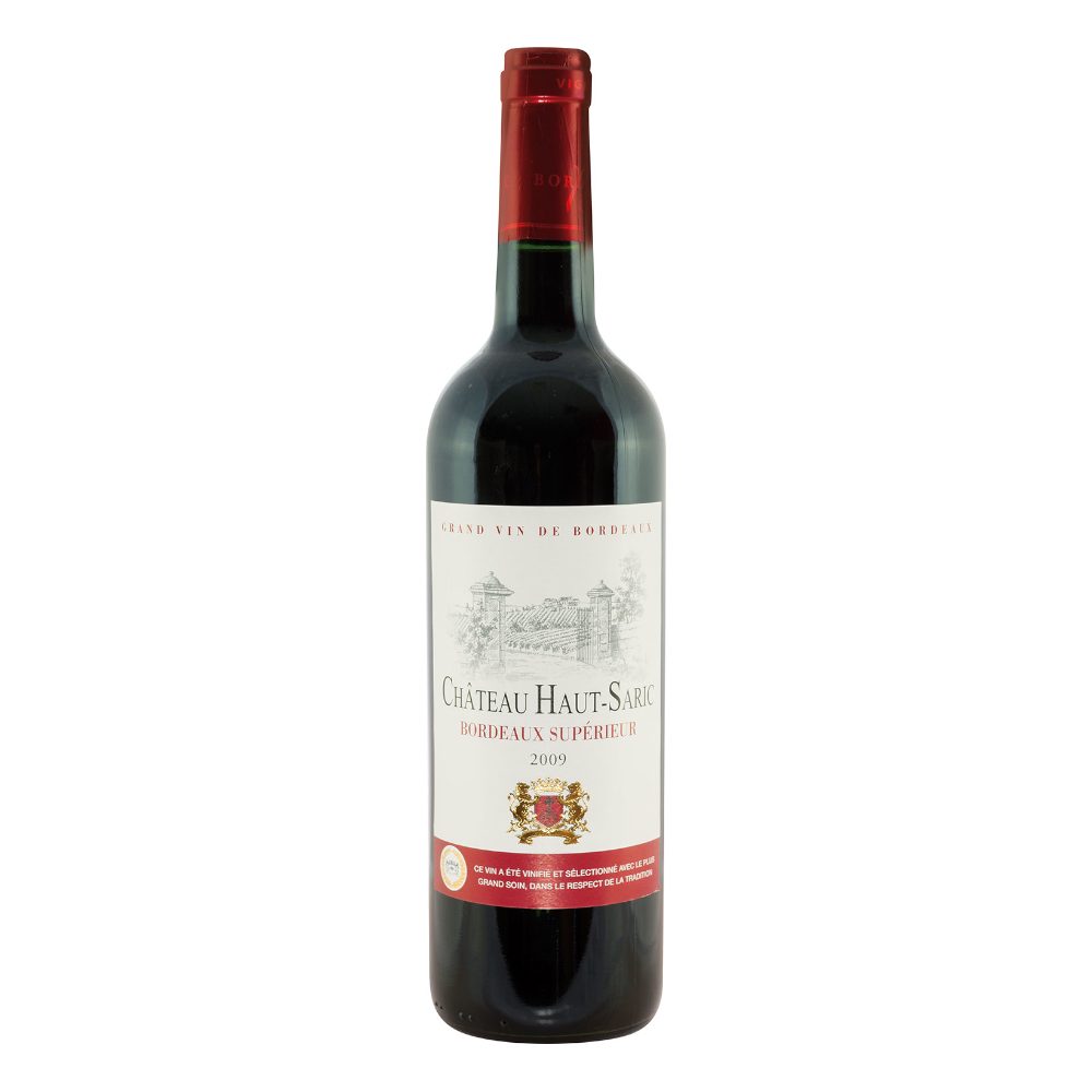 Wino Chateau Haut Saric 2018 rouge 13,5% czerwone wytrawne 750 ml