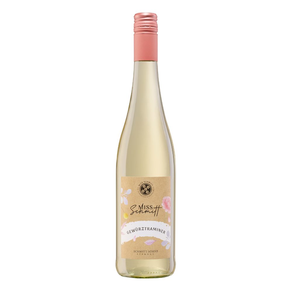 Wino Schmitt Sohne Miss Schmitt Gewurztraminer 2023 10,5% białe półwytrawne 750 ml
