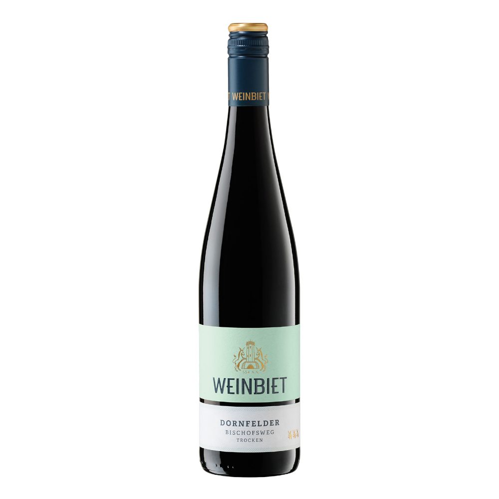 Wino Weinbiet Bischofsweg Dornfelder Trocken 2021 13% czerwone wytrawne 750 ml