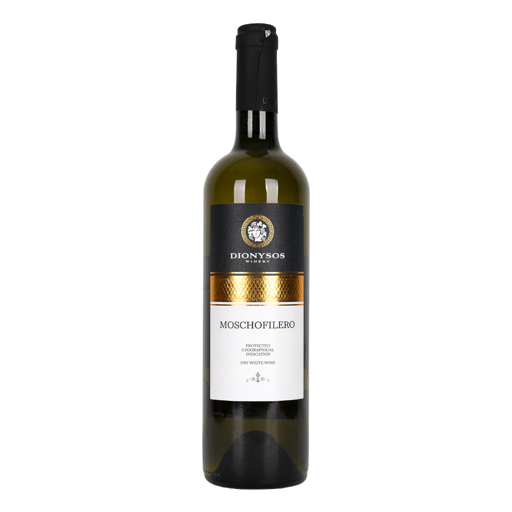 Wino Dionysos Gold Line Moschofilero 12,5% białe wytrawne 750 ml