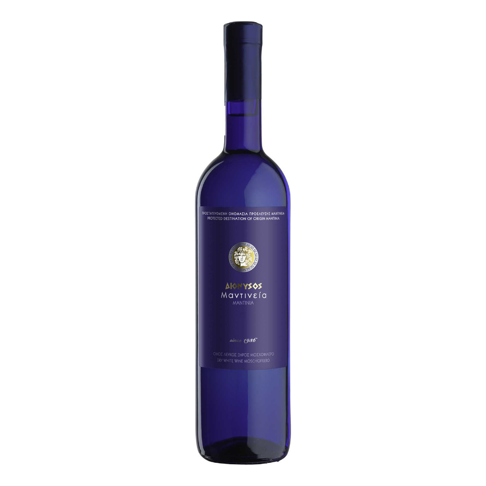 Wino Dionysos Mantina White Dry 12,5% białe wytrawne 750 ml
