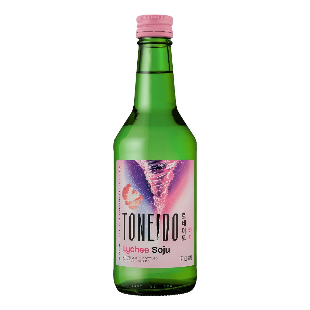 Soju Toneido Lychee 12% 360 ml