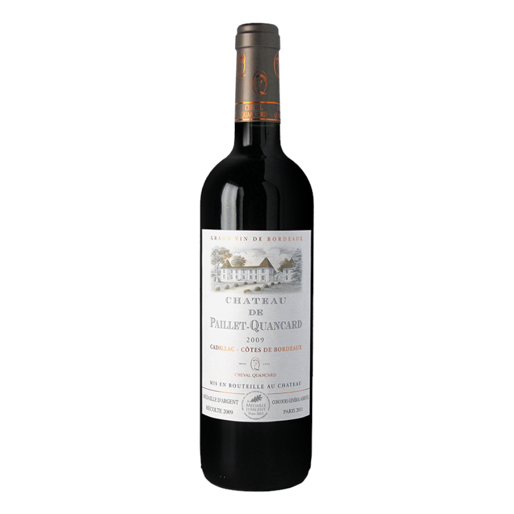 Wino Chateau De Paillet Cadillac 2020 12,5% czerwone wytrawne 750 ml