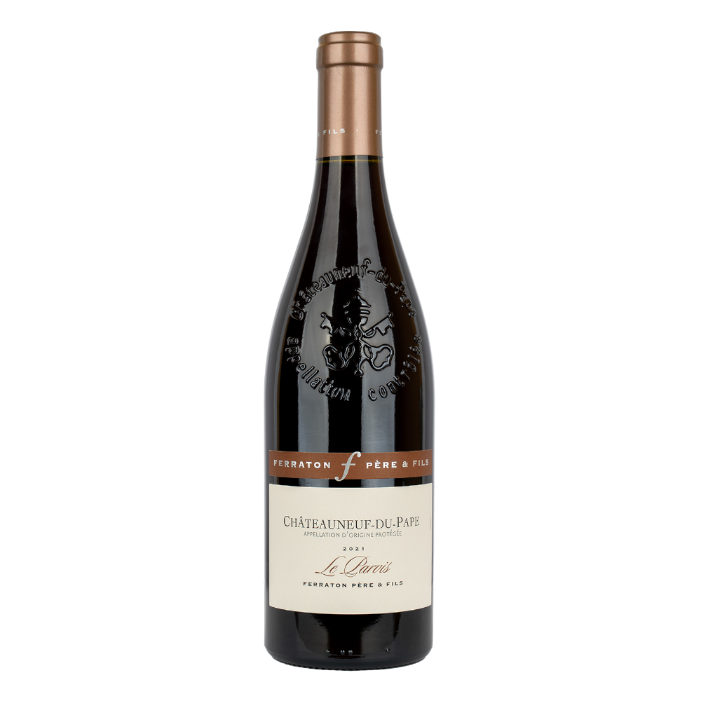 Wino Ferraton Chateauneuf-Du-Pape Le Parvis Rouge 2021 14% czerwone wytrawne 750 ml
