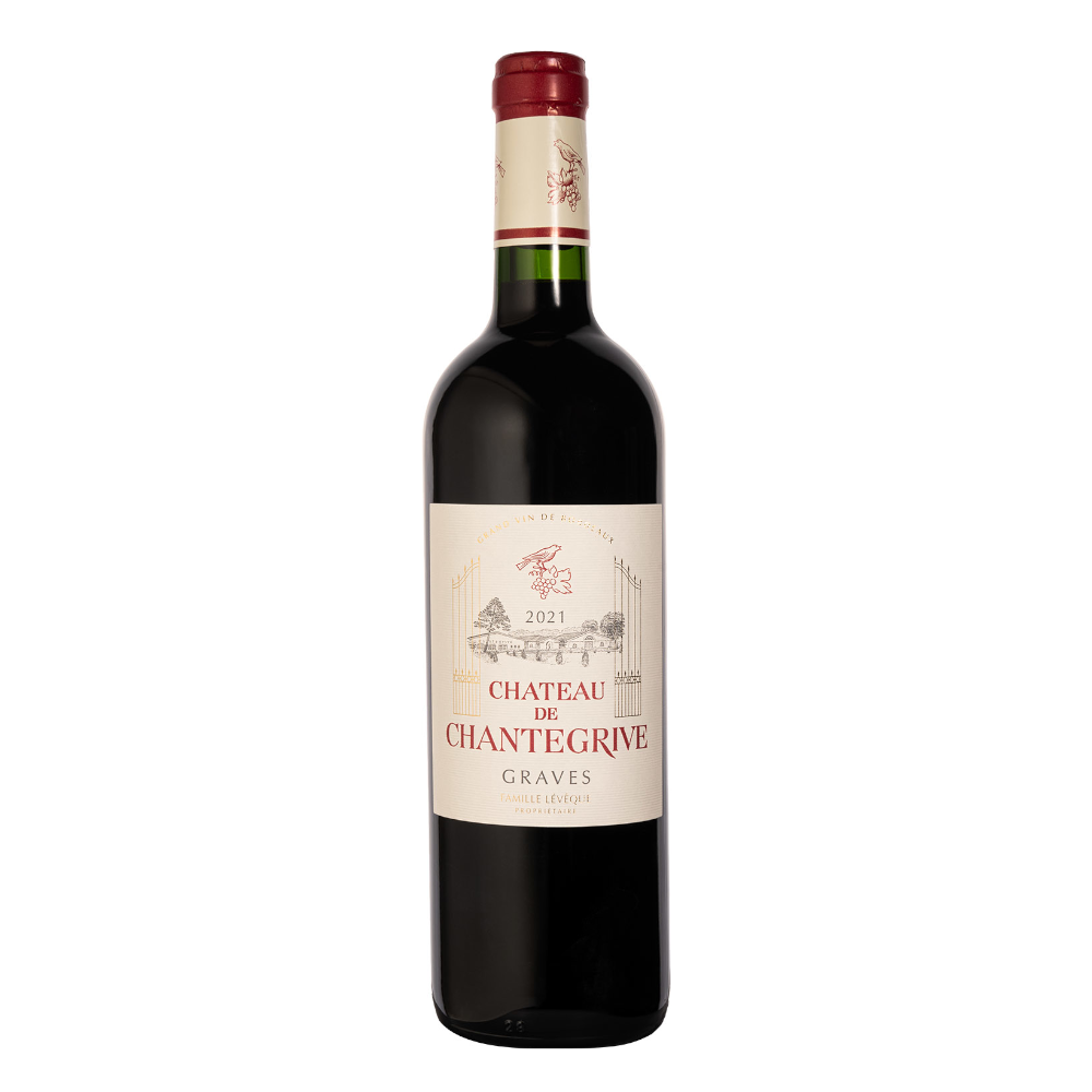 Wino Chateau De Chantegrive 2021 czerwone wytrawne 750 ml