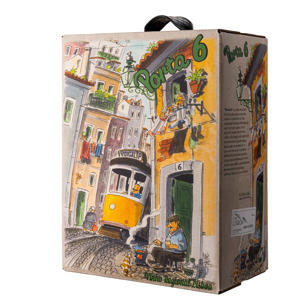 Wino Porta 6 Branco BiB 2023 13,5% białe wytrawne 3000 ml