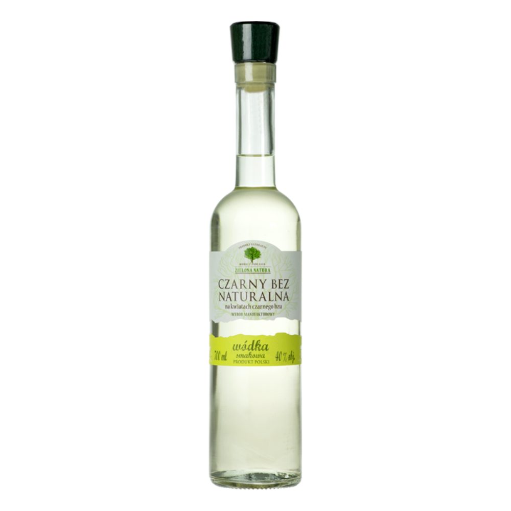 Wódka Naturalna Czarny Bez 40% 500 ml tuba