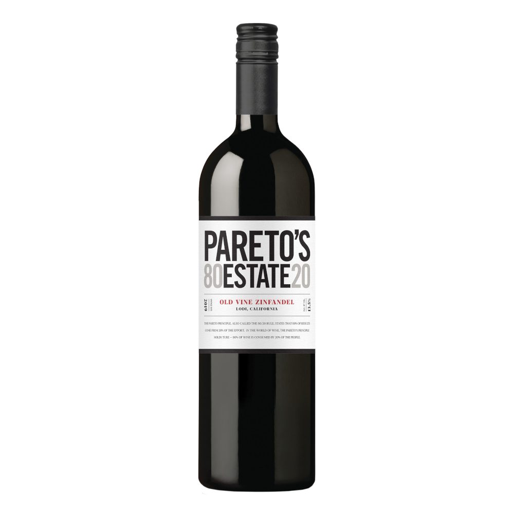 Wino Pareto's Zinfandel 2019 14,5% czerwone wytrawne 750 ml