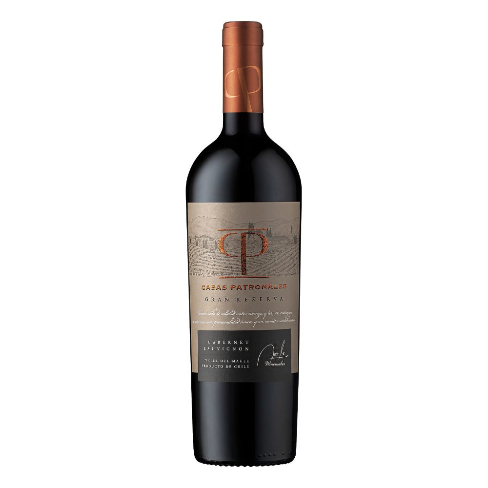 Wino Casas Patronales GRAN Reserva Cabernet Sauvignon 2021 14,5% czerwone wytrawne 750 ml