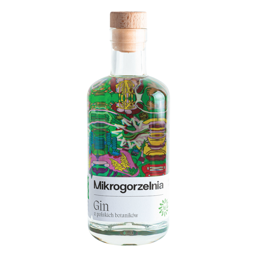 Gin z polskich botaników Mikrogorzelnia 40% 50 ml