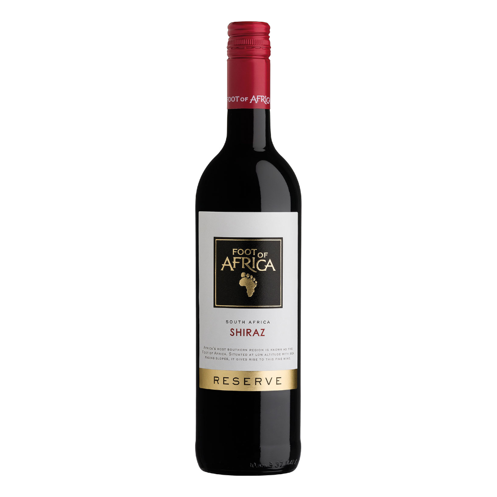 Wino Foot Of Africa Shiraz 2022 14,5% czerwone wytrawne 750 ml