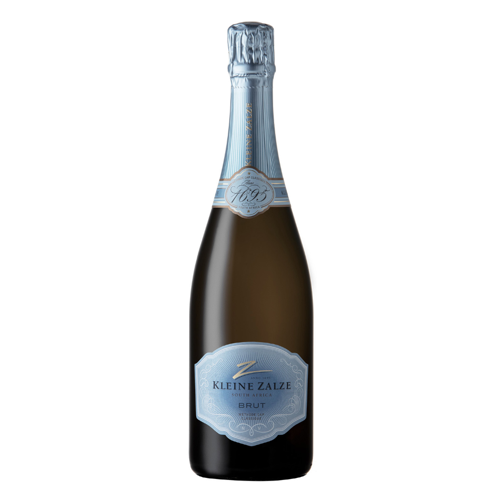 Wino Kleine Zalze Brut Cap Classique 13% białe wytrawne 750 ml