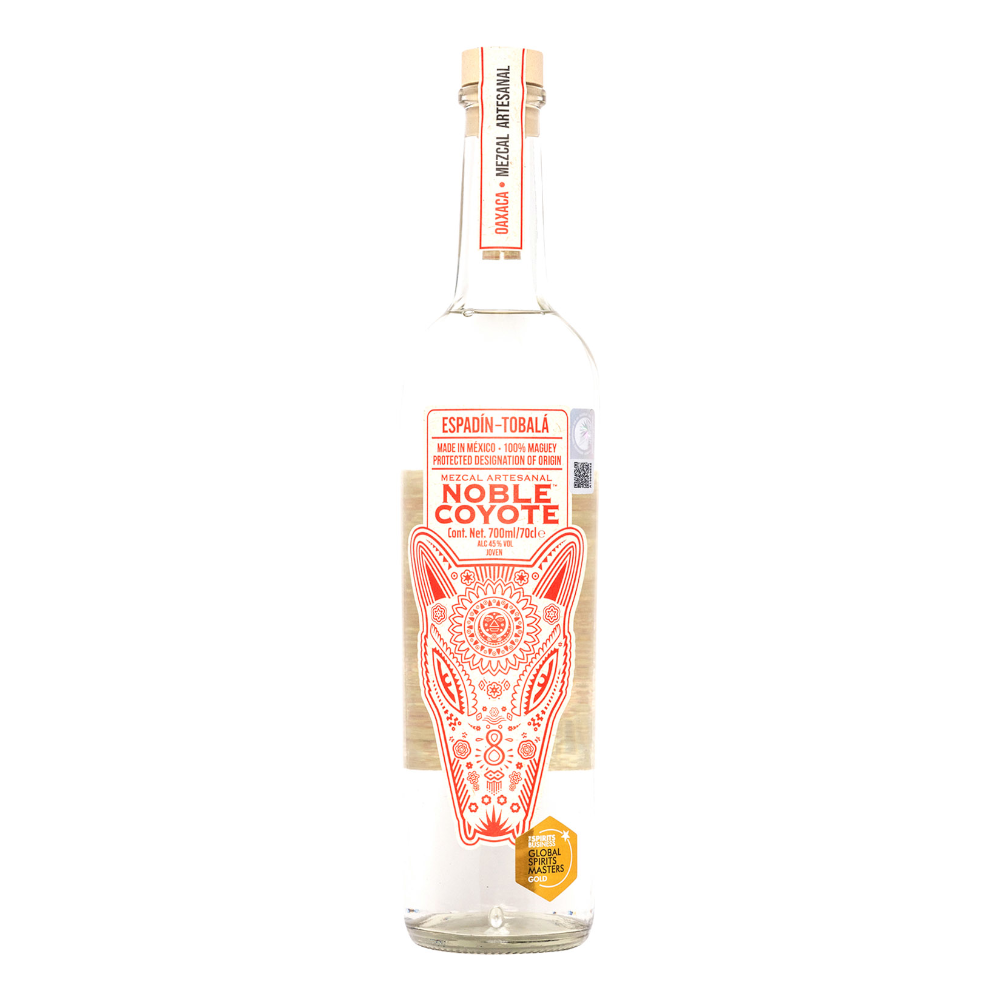Mezcal Noble Coyote Espadin Tobala 45% 700 ml