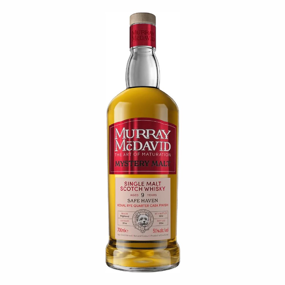 Whisky Murray McDavid Safe Haven Mystery 9 YO 51,1% 700 ml