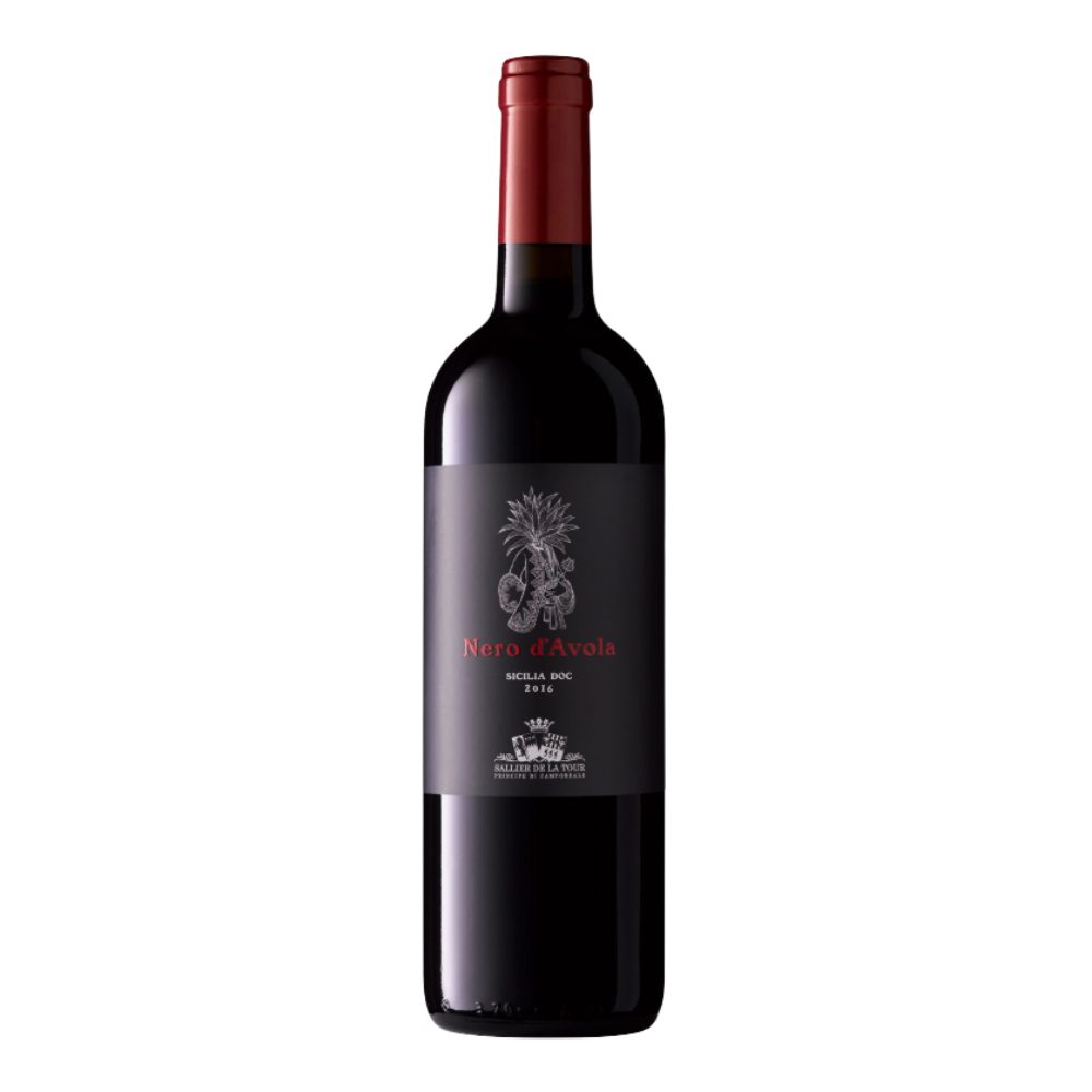 Wino Tasca Sallier Nero D'Avola 2021 14% czerwone wytrawne 750 ml