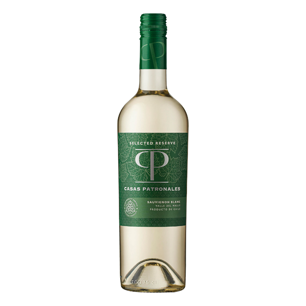 Wino Casas Patronales Selected Reserve Saubignon Blanc 2023 13% białe wytrawne 750 ml