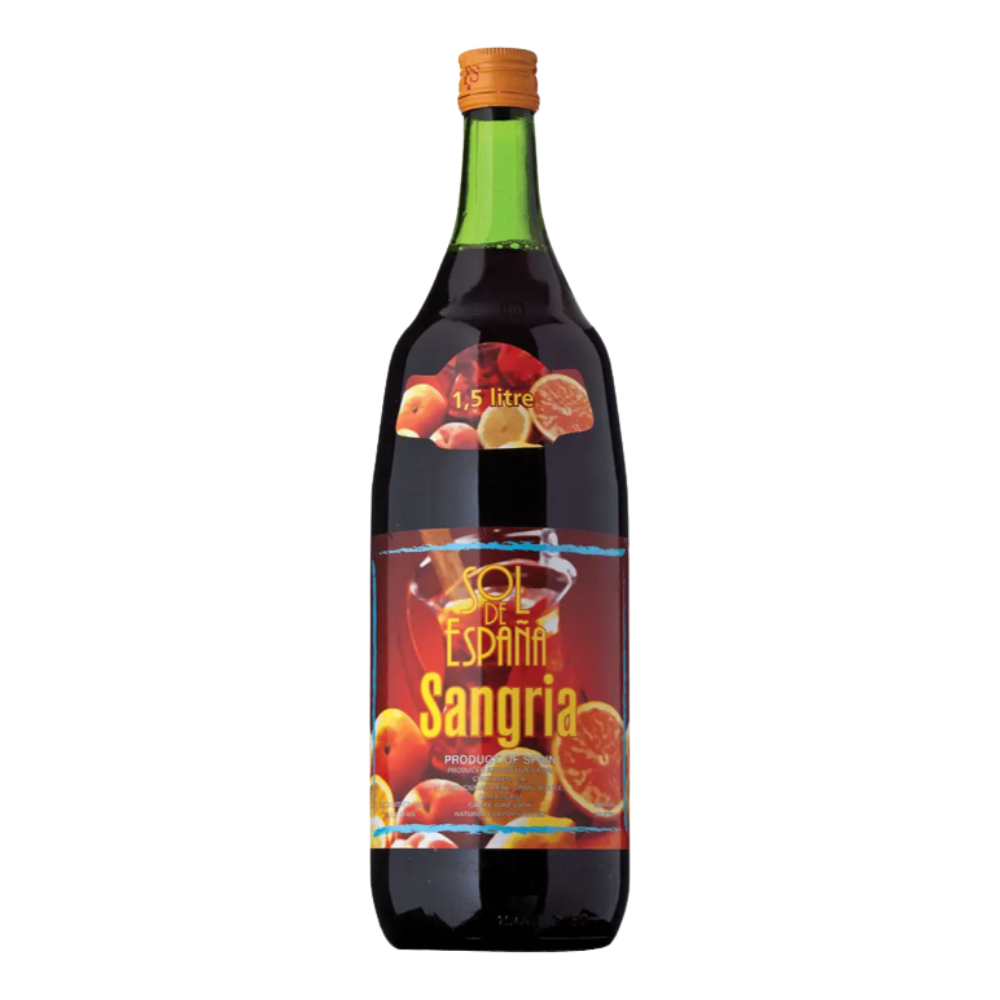 Wino Sol de Espana Sangria 7% czerwone półsłodkie 1500 ml