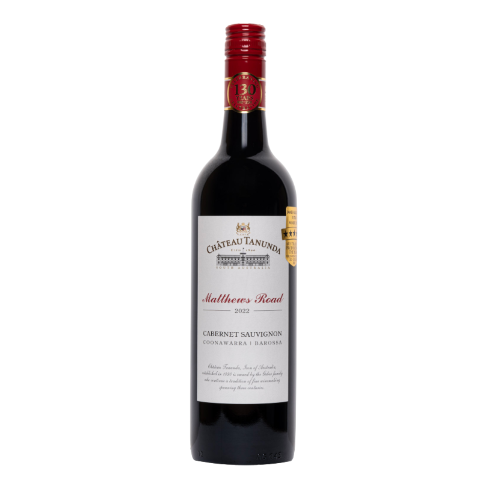 Wino Chateau Tanunda Matthews Road Cabernet Sauvignon 2022 14,5% czerwone wytrawne 750 ml