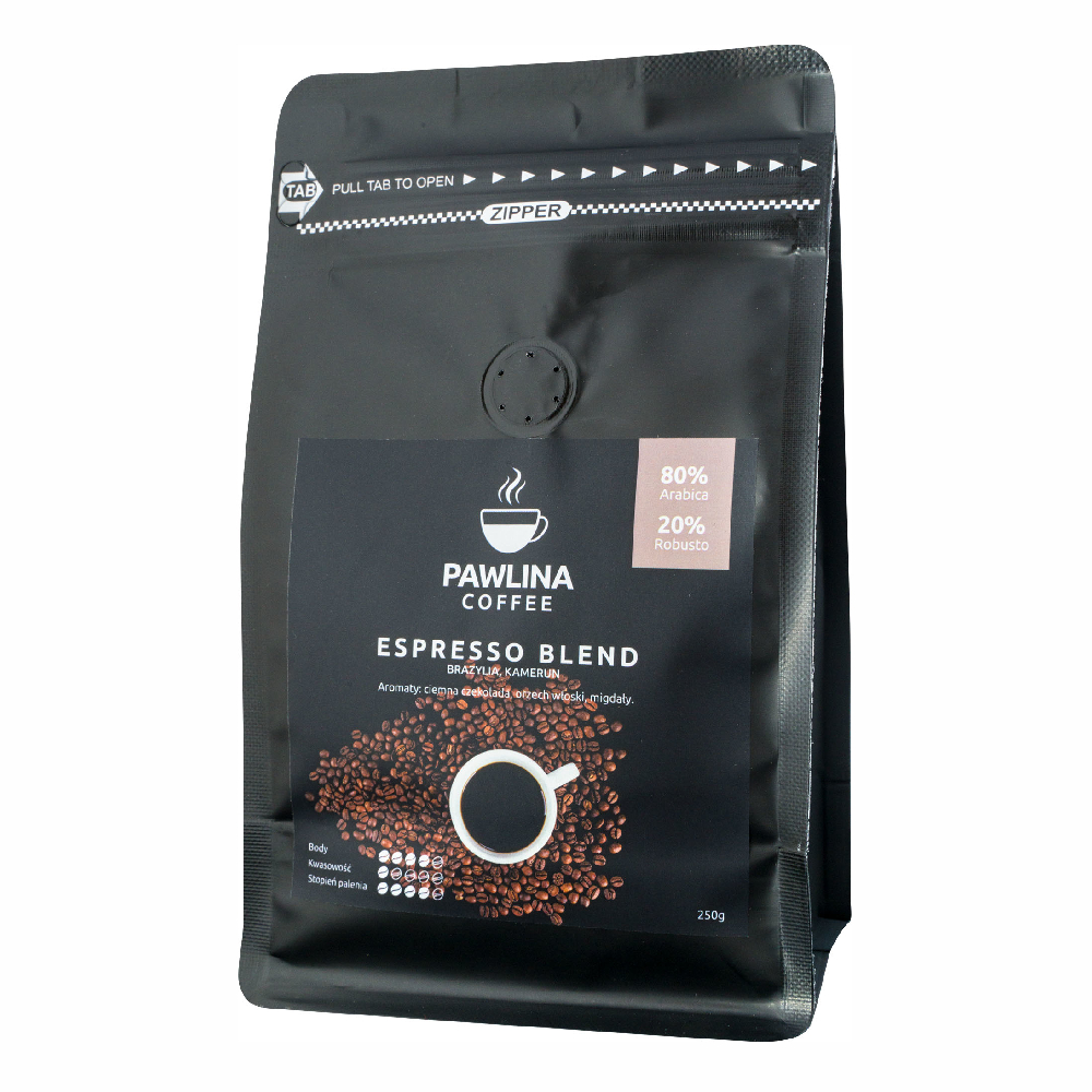 Kawa Pawlina 80% Arabica 20% Robusta 250 g