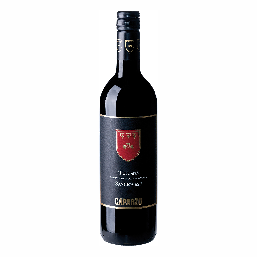 Wino Caparzo Sangiovese Toscana 2023 13,5% czerwone wytrawne 075 ml