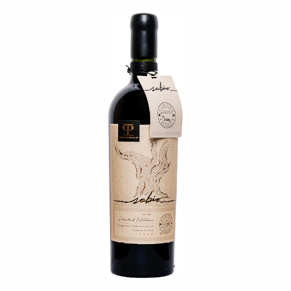 Wino Sabio Cabernet Sauvignon, Malbec, Carignan 2019 czerwone wytrawne 750 ml