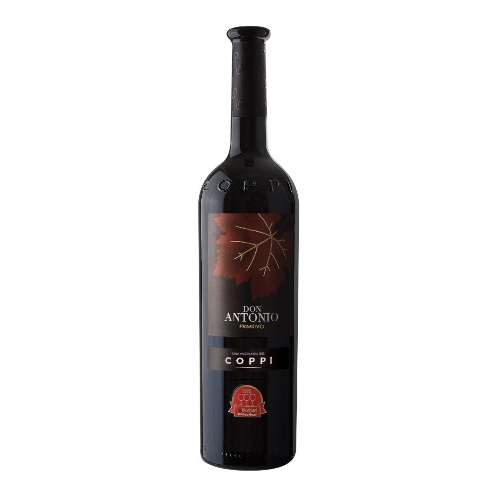 Wino Coppi Don Antonio Primitivo 2017 15% czerwone 750 ml