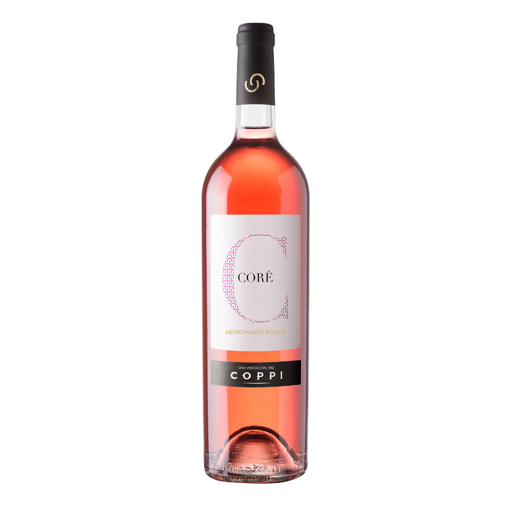Wino Coppi Corè Negroamaro Rosé 2023 12,5% różowe 750 ml