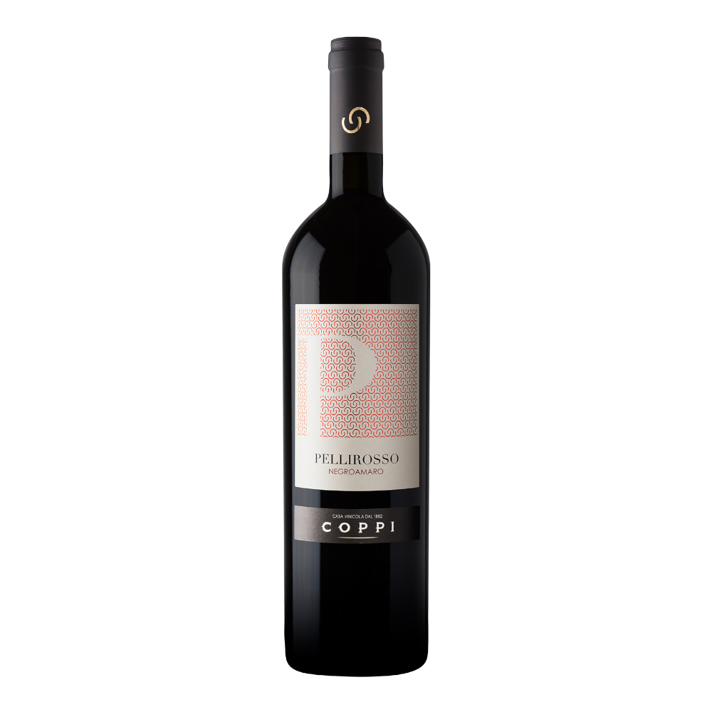 Wino Coppi Pellirosso Negroamaro Salento 2018 13,5% czerwone 750 ml