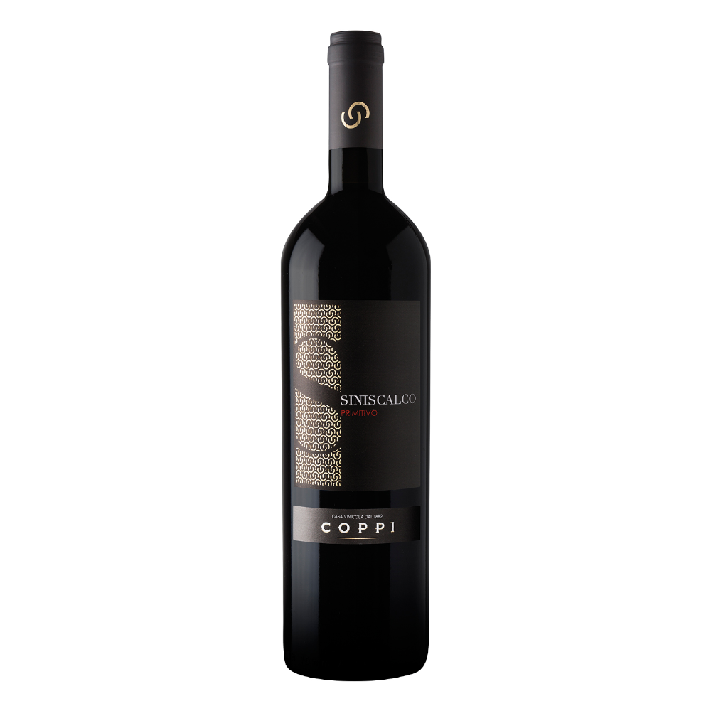 Wino Coppi Siniscalco Primitivo 2020 14% czerwone 750 ml