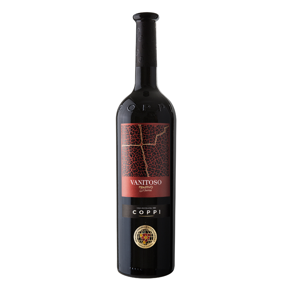 Wino Coppi Vanitoso Riserva 2016 14,5% czerwone 750 ml