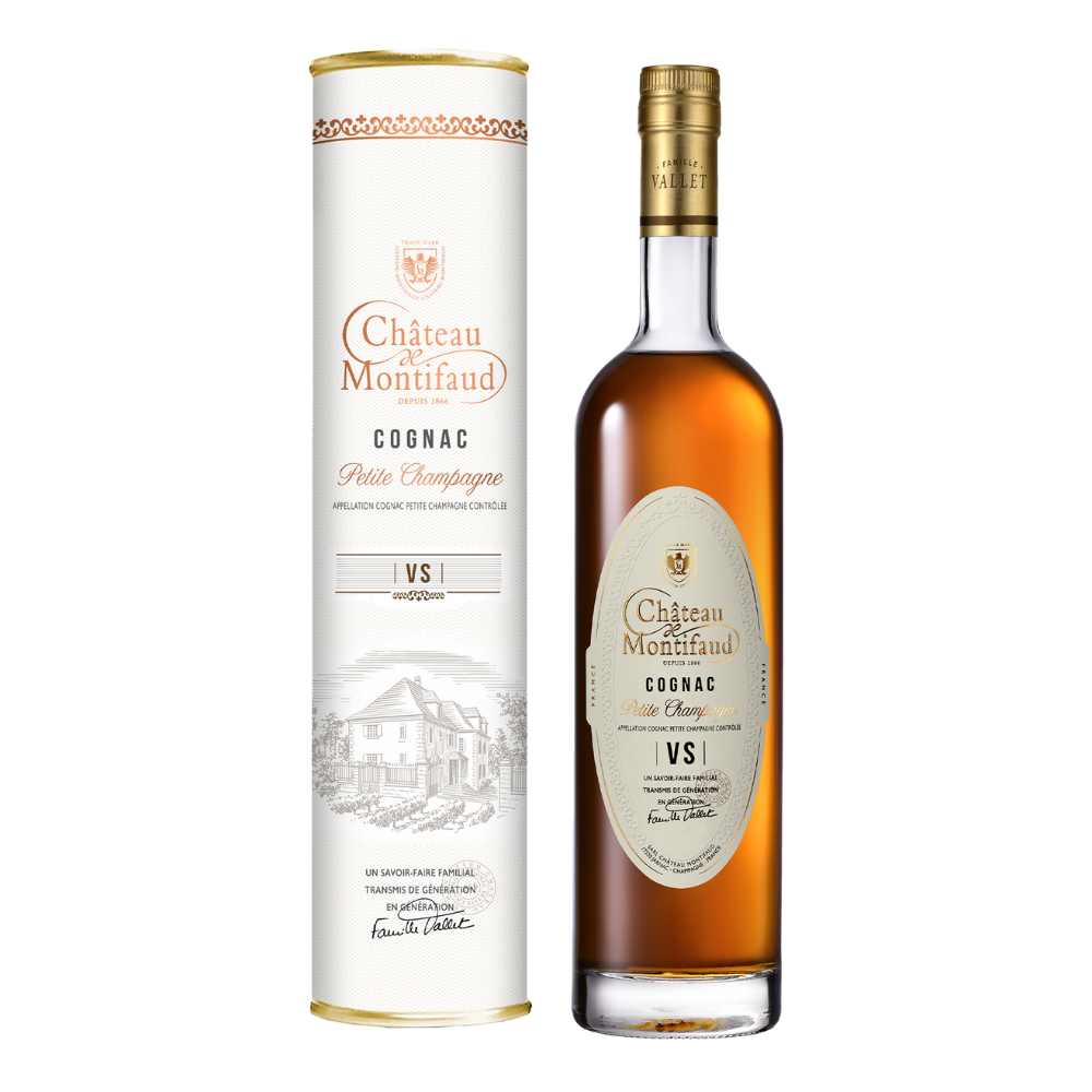 Koniak Chateau de Montifaud VS Ariane 40% 700 ml + tuba