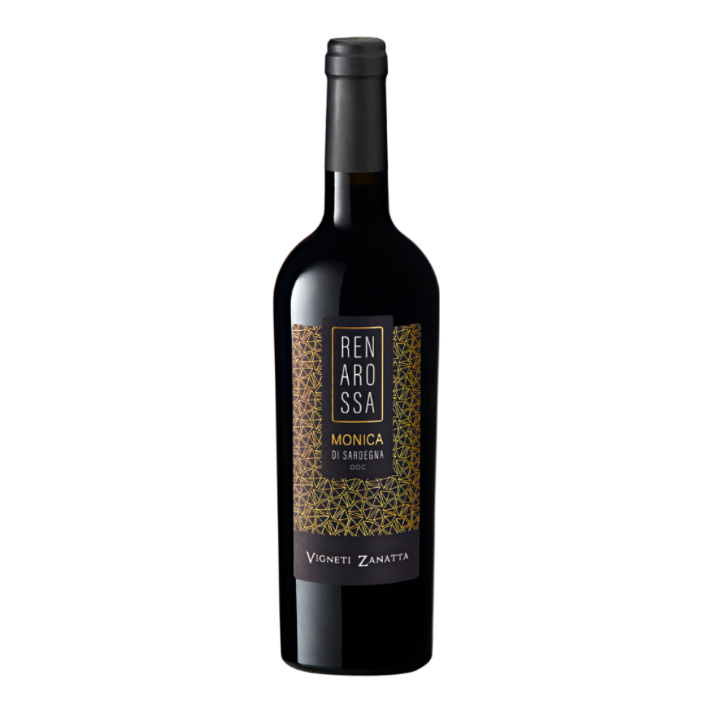 Wino Zanatta Renarossa Monica Di Sardegna 2021 13% czerwone wytrawne 750 ml