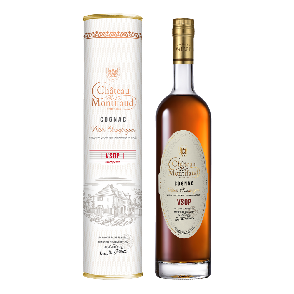 Koniak Chateau de Montifaud VSOP Ariane  40% 700 ml + tuba