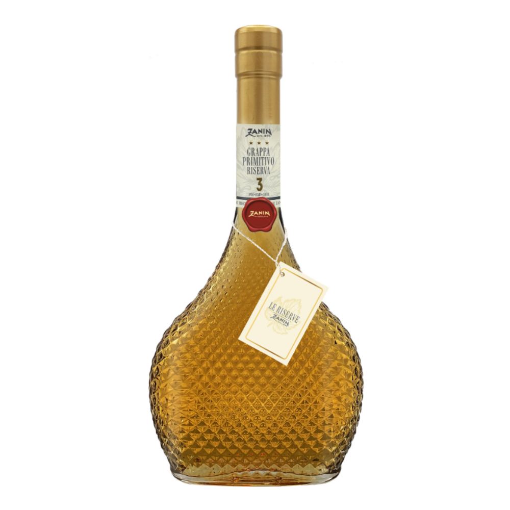 Grappa Zanin Grappa Primitivo Riserva 3YO 40% 500 ml