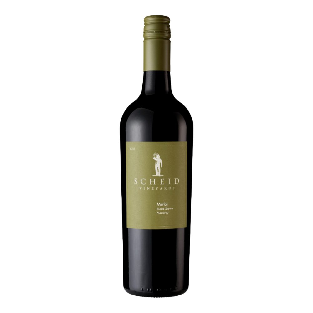 Wino Scheid Merlot 2018 14,8% czerwone wytrawne 750 ml
