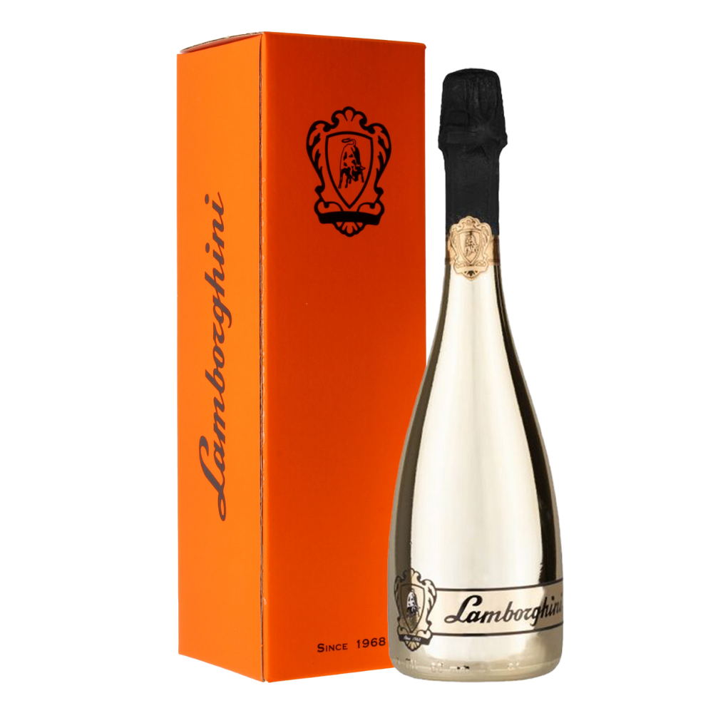 Wino musujące  Lamborghini Sparkling Gold 0% wytrawne 750 ml kartonik