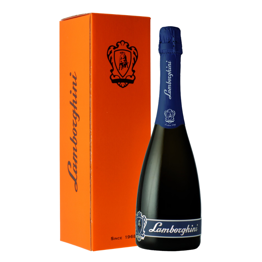 Wino musujące Lamborghini Extra Dry Prosecco D.O.C. Trevis 11% 750 ml kartonik