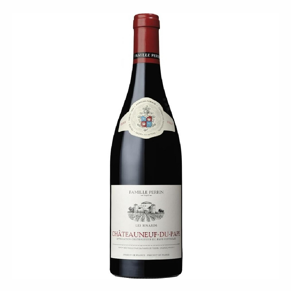 Wino Chateauneuf Du Pape „Les Sinards” 14,5% czerwone wytrawne 750 ml