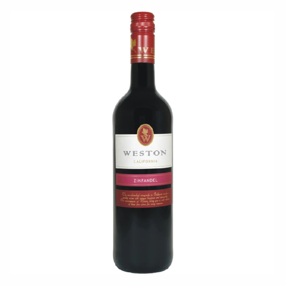 Wino Weston Zinfandel Dry 2021 13,5% czerwone wytrawne 750 ml