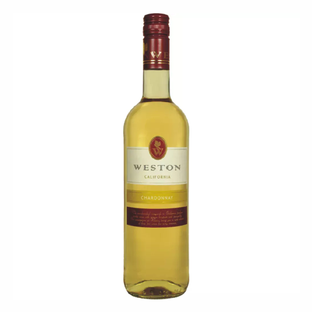 Wino Weston Chardonnay Dry 2020 13,5% białe wytrawne 750 ml