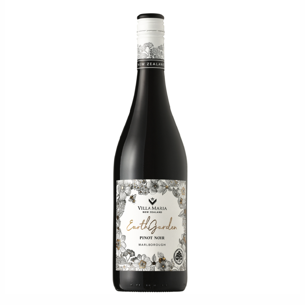 Wino Villa Maria Earth Garden Pinot Noir 2020 13,5% czerwone wytrawne 750 ml