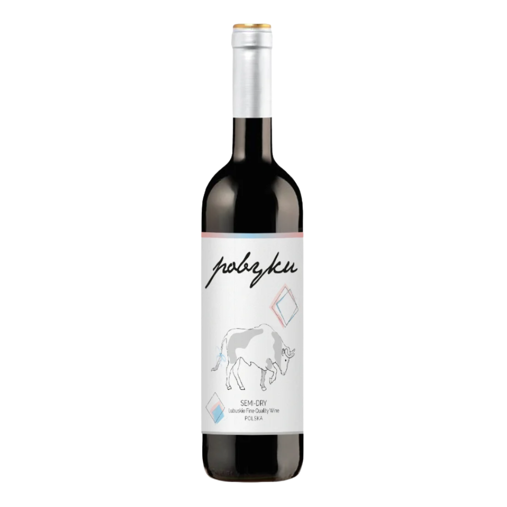 Wino Pobyku Lubuskie Fine Quality Wine 12,5% czerwone wytrawne 750 ml