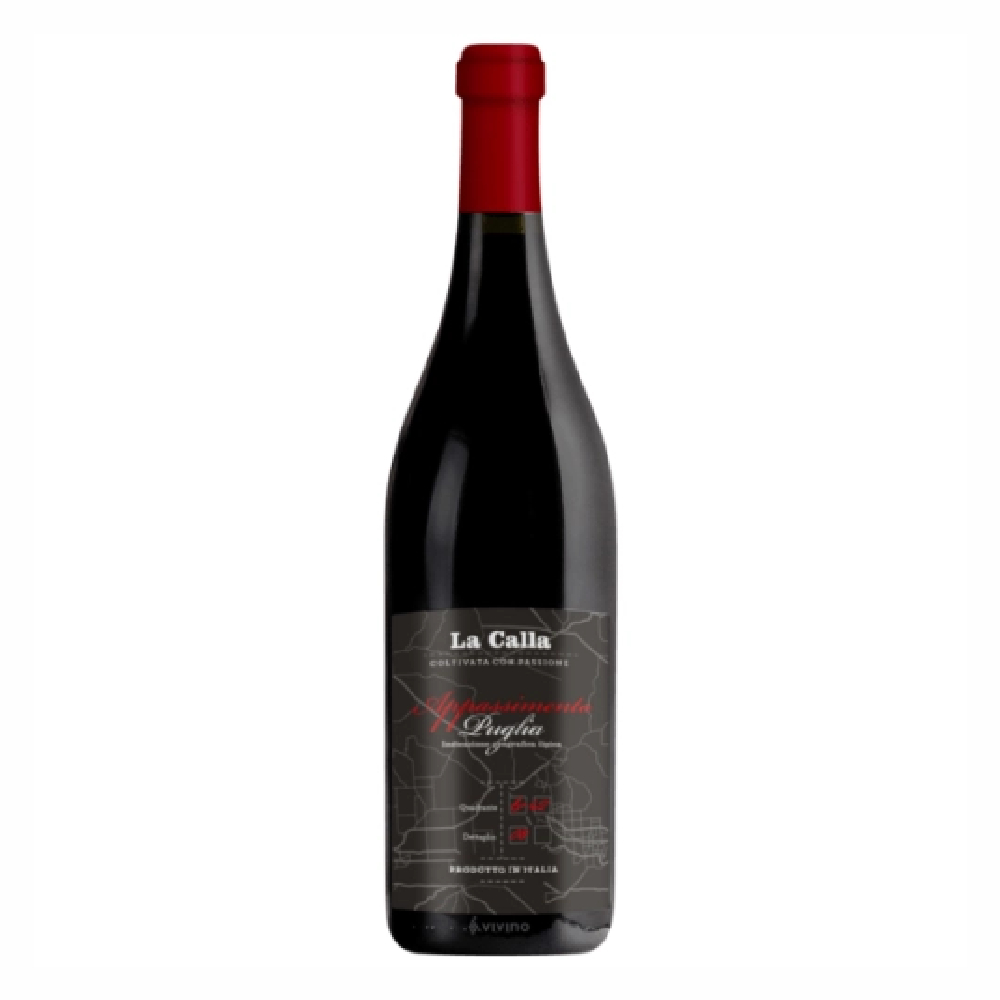Wino La Calla Appassimento Rosso Puglia IGT 2022 14,5% czerwone wytrawne 750 ml